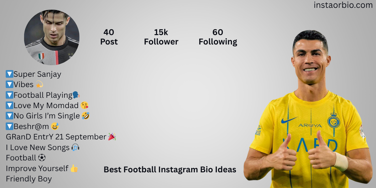 250+ Best Football Bio For Instagram 2025